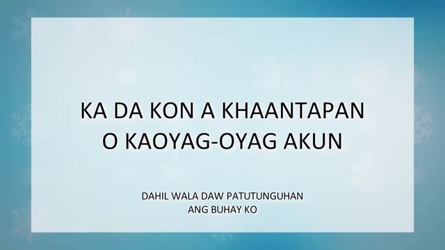 Lilang Ko A Mataid - Zardy (Official Lyric Video) [English Subtitles]