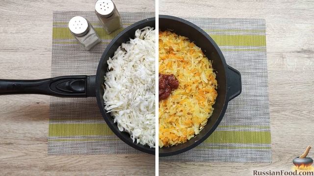 Альтернатива пирожкам с капустой. РУЛЕТ ИЗ ЛАВАША С ТУШЁНОЙ КАПУСТОЙ В ДУХОВКЕ