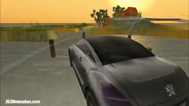 La Peugeot 308 RC Z dans Second Life ! смотреть онлайн