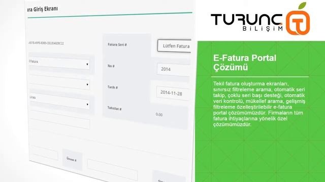 Turunc Bilisim Efatura Ozel Entegrasyon Sistemi
