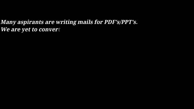 Message Regarding PPT & PDF's смотреть онлайн
