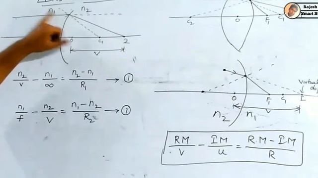 Refraction of light || Lens Maker Formula in Telugu || Part - 7 || Rajesh Sir || Smart study || phy смотреть онлайн