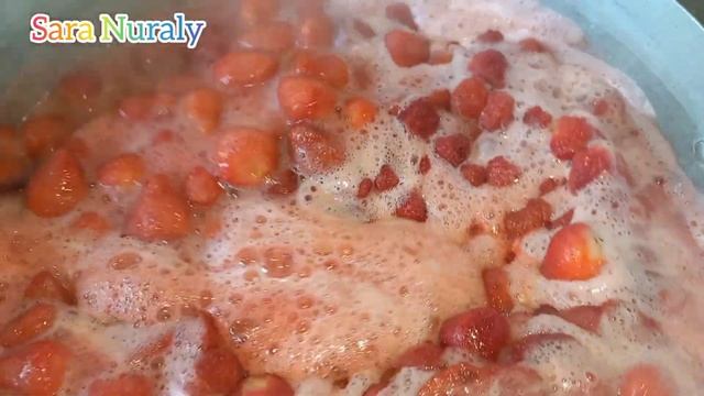 Клубника варенье.Қазақша құлпынай тосабы.Құлпынайдан варенье