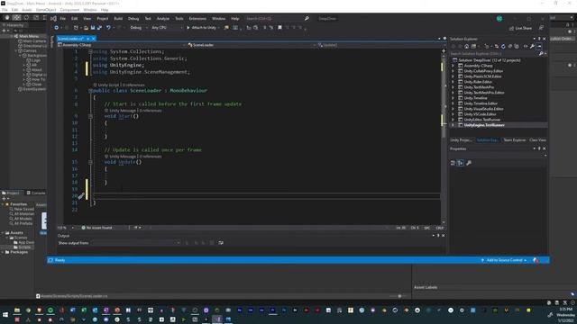 How to make a scene navigation system in Unity | Eyelnd Feevr Deep Dives 003 смотреть онлайн