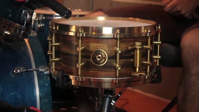 Cherry Hill Drums - 14x6.5 Peruvian segmented snare - Mid Tuning