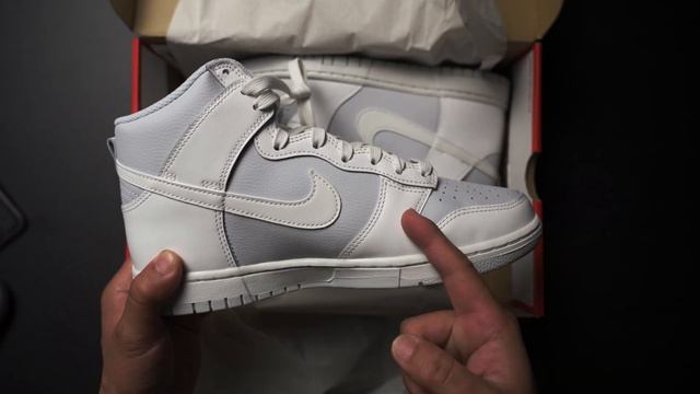 Nike Dunk Hi Retro Summit White UNBOXING + IMPRESSIONS + ON FEET Review | Filipino Sneakers Vlog PH смотреть онлайн