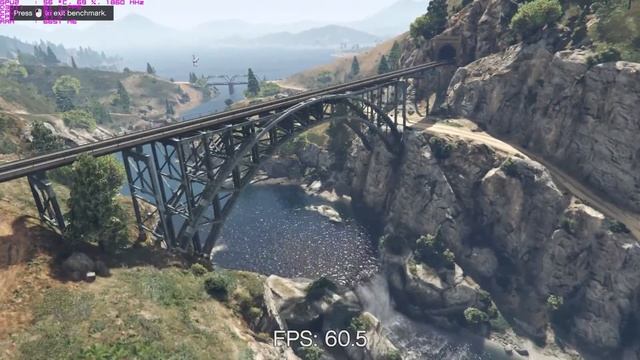 GTA 5 Ultra Benchmark AMD FX-8350/GTX 1060 смотреть онлайн