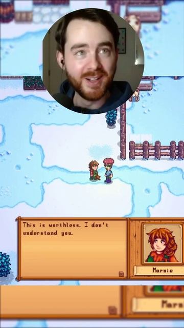 Be careful with what you gift Marnie #shorts #stardewvalley смотреть онлайн