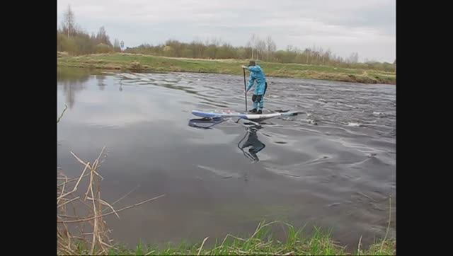 Тренировка на перекате-Сапборд-Тверца