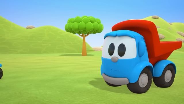 Грузовичок Лёва строит, чинит и исследует! Сборник мультиков про машинки для малышей смотреть онлайн