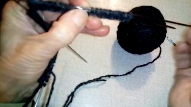 Вязание шерстяного носка смотреть онлайн