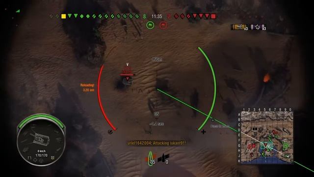 AMX 105 AM Tank - 4 Kills 1.3K Damage смотреть онлайн