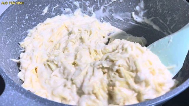 Cách Làm Bánh Chuối Khoai Mì Sợi Thơm Ngon Béo Ngậy Quá Dễ - Banana Cassava Cake