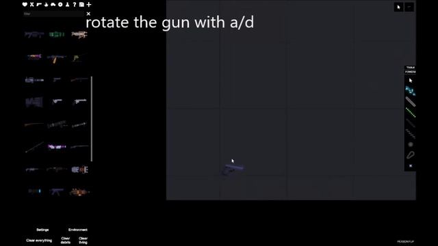 How To Fire A Gun In People Playground