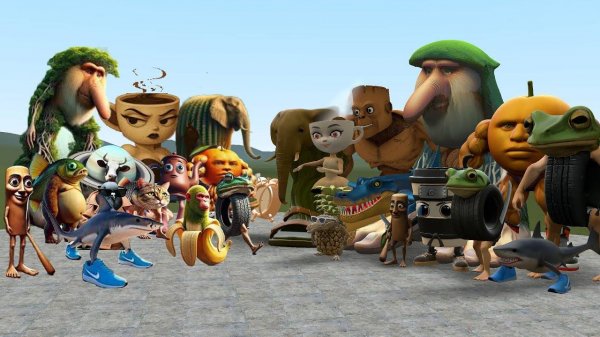 2D BRAINROT МЕМЫ VS 3D BRAINROT MEMES BRR BRR PATAPIM TRALALERO TRALALA TUNG SAHUR