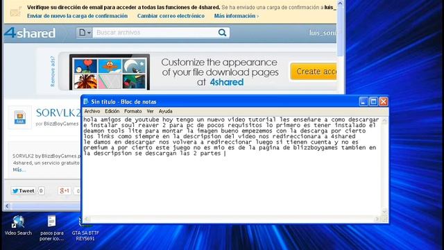 como descargar e instalar soul reaver 2 usando windows xp y full para pc