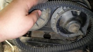 как просто заменить ремень вариатора у квадроцикла cfmoto