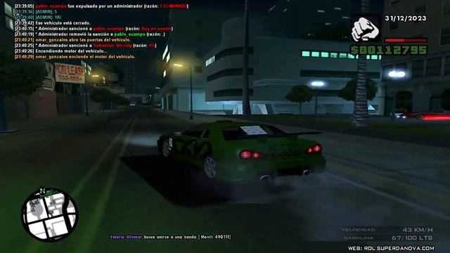 Reclamando regalo navideño SUPERDANOVA EVENTO GTA SAMP 2023 смотреть онлайн