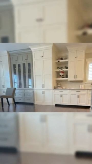 Kitchen cabinets that go all the way up to the Ceiling 🤩😍. Grab one for your kitchen inspiration смотреть онлайн