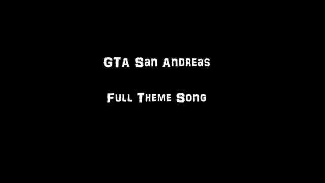 GTA San Andreas Opening Theme Song (HQ) смотреть онлайн