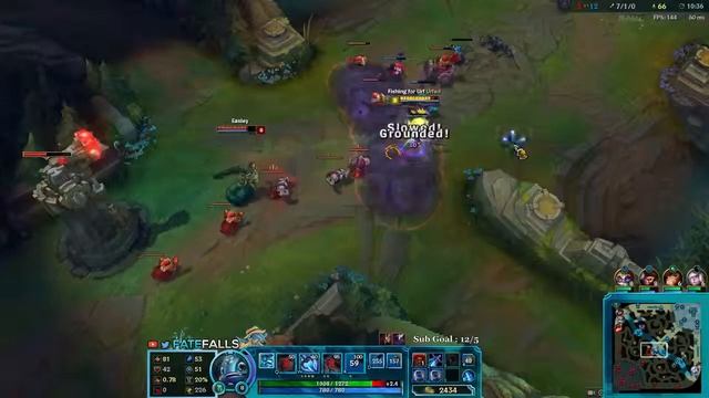 S7 | FateFalls Fizz Vs Cassiopeia MID | Ranked League VOD