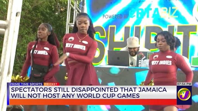 Spectators still Disappointed that Jamaica will not Host any Cricket World Cup Games смотреть онлайн