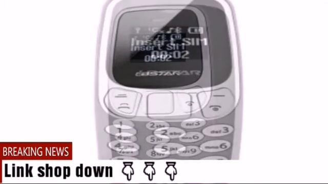The smallest and cheapest mobile phone in the world - L8star BM10 смотреть онлайн
