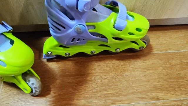 Роликовые коньки раздвижные 35-38