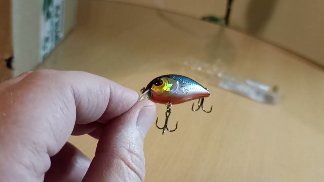 Распаковка посылки с воблером TsuYoki Xaker SR