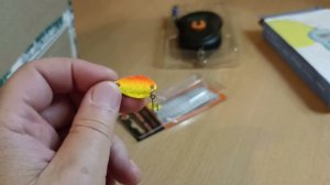 Распаковка посылки с блесной Iron Trout Wide Spoon
