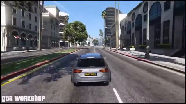 GTA 5 MOD | Audi RS6 Avant C7 - 2016 | + Engine Sound MOD | GTA V ENB PC - 60 FPS смотреть онлайн