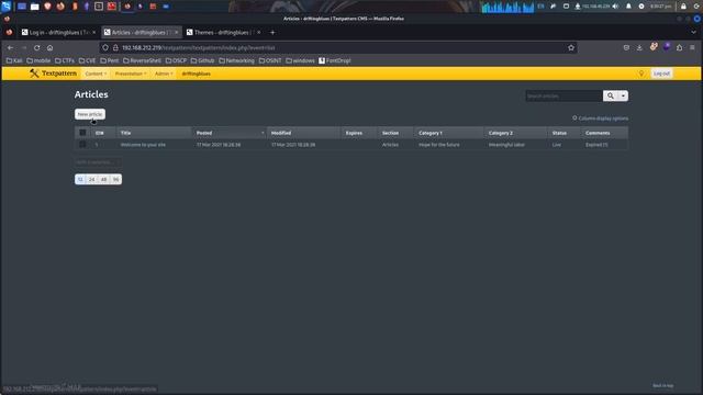 Driftingblue6  - Proving Grounds Play -- TJ Null's OSCP Prep