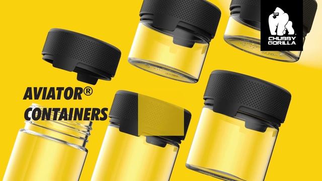 Chubby Gorilla Aviator Child-Resistant Containers & Packaging Solutions