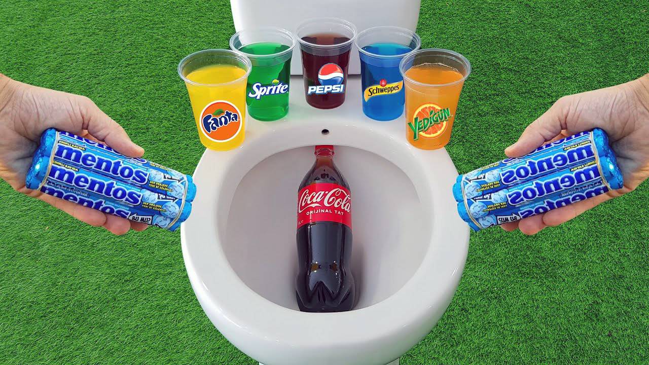 Мультики для детей Детский Эксперимент: Большая кока ПРОТИВ популярных напитков Мультики для малышей смотреть онлайн