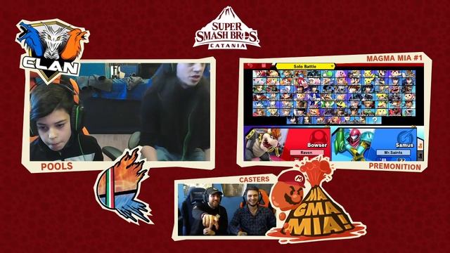 Big Ema (Bowser) vs Mr. Saints (Samus) - POOLS - MAGMA MIA! #1 Premonition смотреть онлайн
