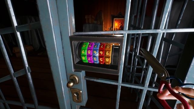 HELLO NEIGHBOR 2 - Museum Attic Cell Door Code Puzzle | Solve the Attic Lock Code | Locked Cage смотреть онлайн