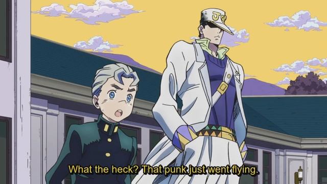 JoJo's - Josuke What did you just say about my hair? смотреть онлайн