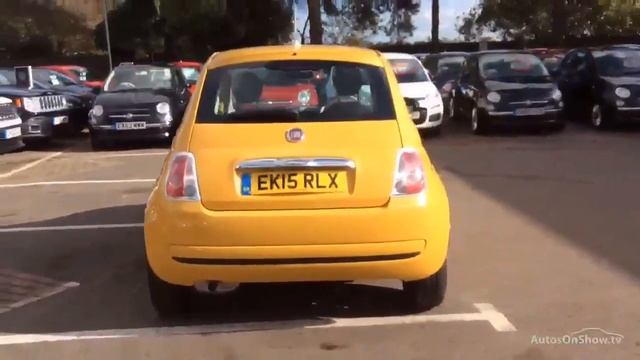 FIAT 500 COLOUR THERAPY YELLOW 2015 смотреть онлайн