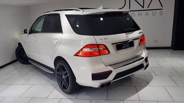 2014 Mercedes-Benz ML63 V8 AMG смотреть онлайн