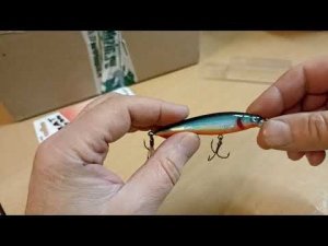 Распаковка посылки с воблером BAT Lucky Strike 4435075 Jark Master