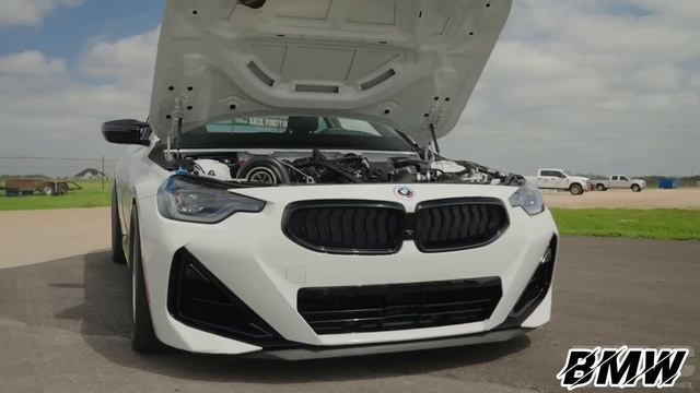 1500 Hp//BMW M2 Modified Car || Super Exhaust and dynamic power-| смотреть онлайн