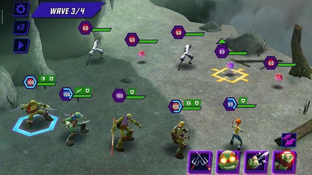 Nick Turtles And April VS Chimera | Teenage Mutant Ninja Turtles Legends смотреть онлайн