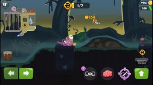 КРАСНЫЙ ШАРИК СТАЛ ЛОВЦОМ В ИГРЕ ОХОТА НА ЗОМБИ Мультик   про Шар zombie catchers red ball 4