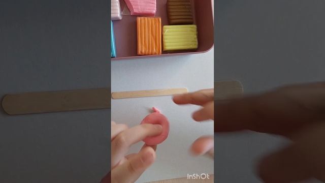 как сделать пончик из полимерной глины