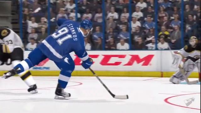 NHL 12 Пятидесятый гол Стивена Стэмкоса смотреть онлайн