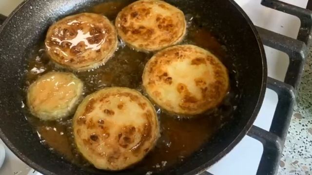 Жареные кабачки в муке