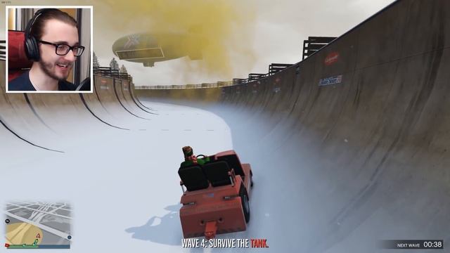 GTA ONLINE SNOW SURVIVE THE TANK!! GTA 5: Online Festive Funny Moments & Fails! смотреть онлайн