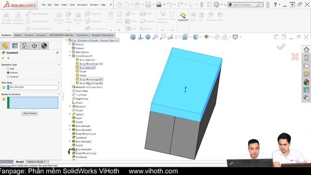 No 74: Hướng dẫn thiết kế khuôn đúc trên SOLIDWORKS. смотреть онлайн