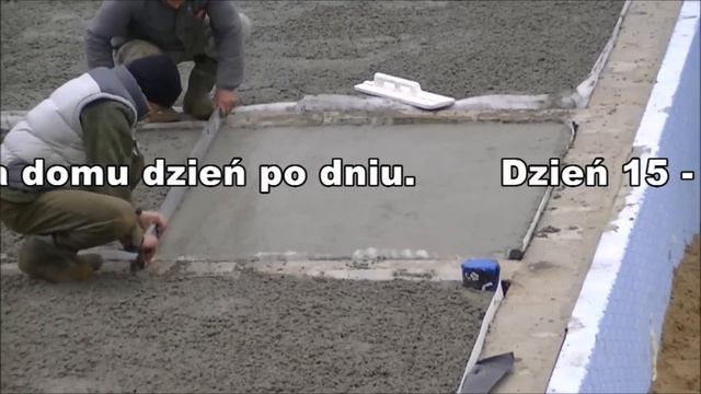 Budowa domu krok po kroku.15 - Wylanie posadzki na gruncie. Kurs DVD смотреть онлайн