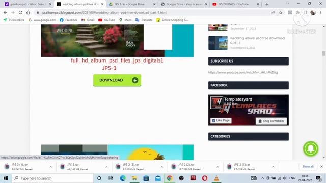 Wedding  Album Psd Free Download  JPS 3